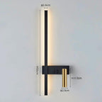 Lampada da Parete LED Girevole con Testa di Lettura Regolabile