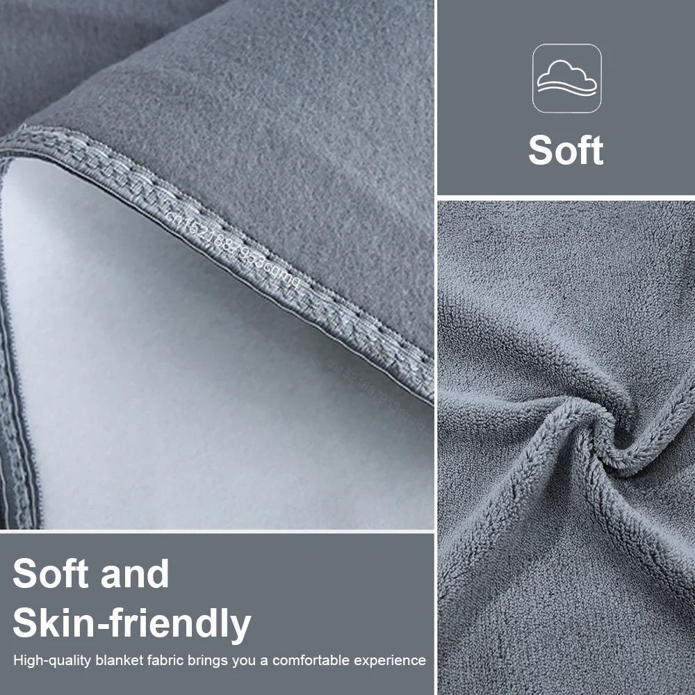 Coperta Elettrica 220V – Coperta Riscaldata con Termostato e Spina EU