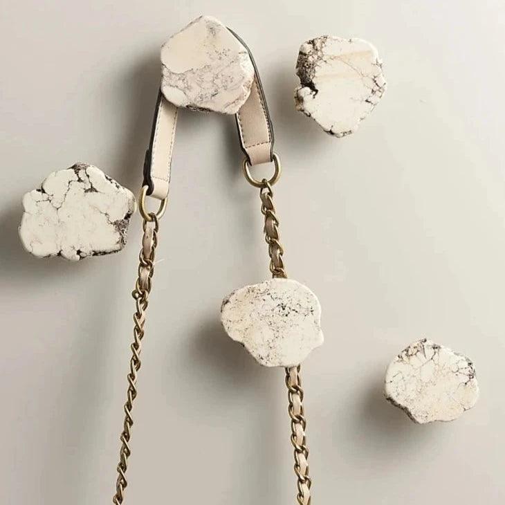 Maniglia in Ottone con Marmo Turchese Etta