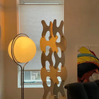 LumiSphere Art Deco LED Bol Lampada da Terra