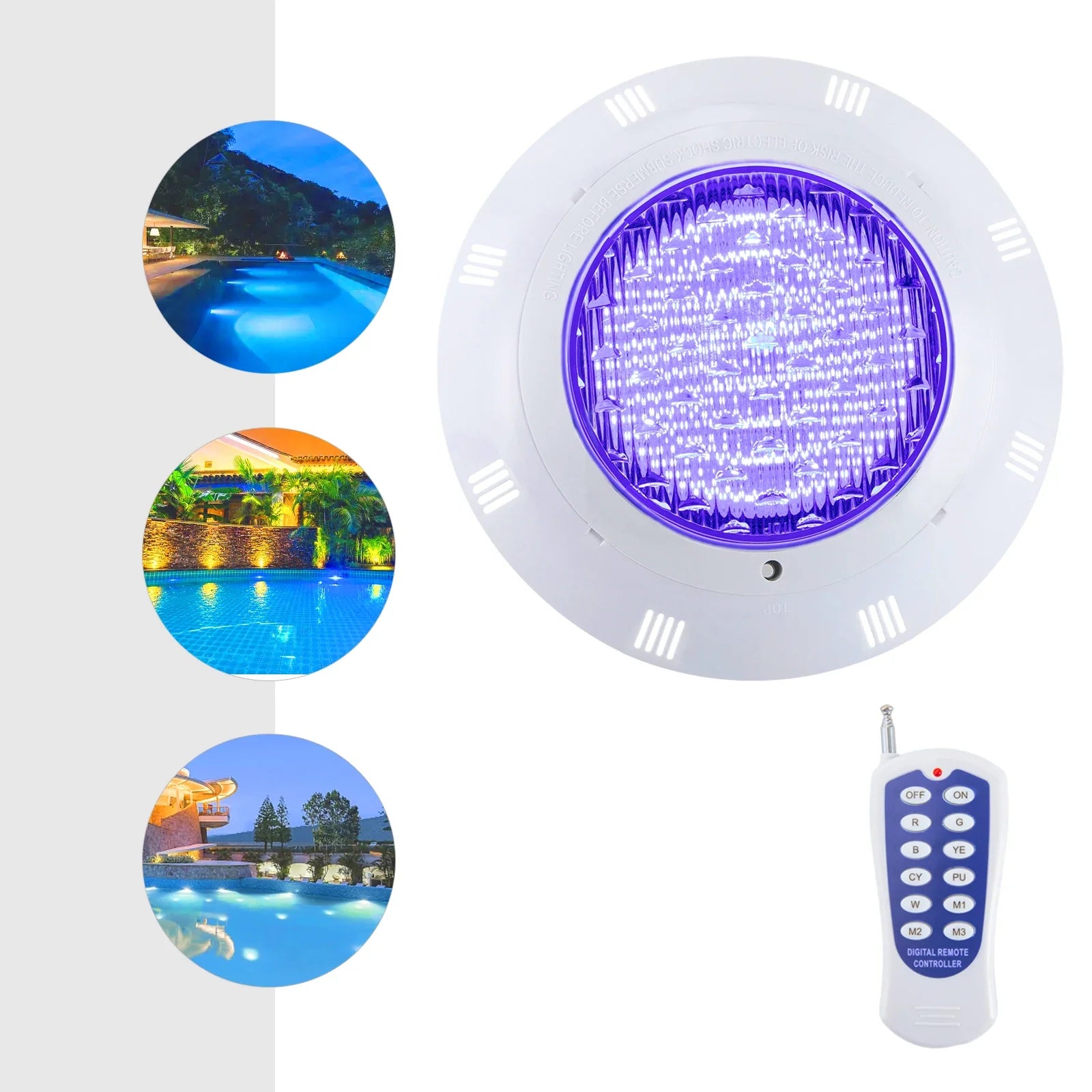 AQUAGLOW 360 RGB LED Lampada da Piscina