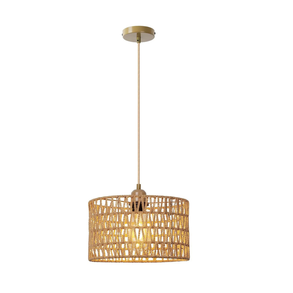 NaturaRiet Lampada a Sospensione in Rattan – Atmosfera Autentica in un Design Moderno