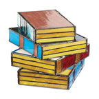 BookGlow - Lampada da tavolo creativa a forma di libro con illuminazione regolabile