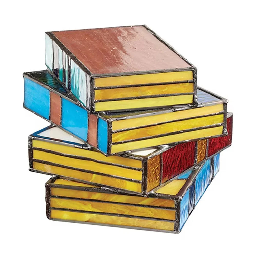 BookGlow - Lampada da tavolo creativa a forma di libro con illuminazione regolabile