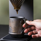 Tazza da caffè in stile rustico – Calda e Confortevole per l'Autunno