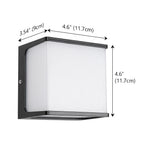 AeroCube Illuminazione da Parete Esterno | LED Moderno Impermeabile