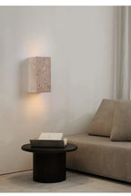 StoneBloc Lampada da Parete Esterna – Lampada da Parete in Aspetto Pietra Naturale per Giardino, Corridoio & Bagno