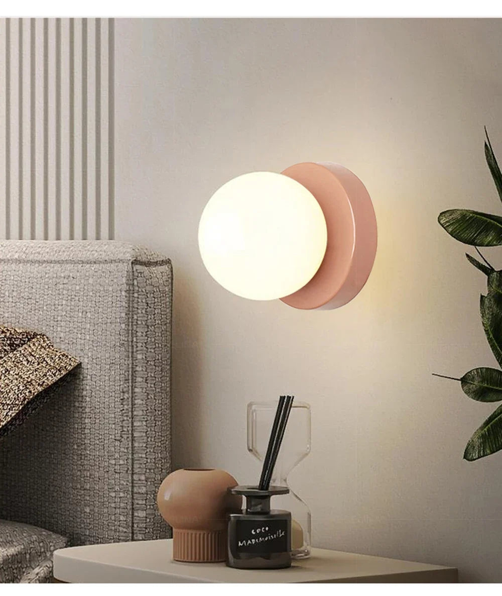 LumiGlobe – Lampada a sospensione scandinava moderna con design in vetro