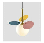 NatureGlow Lampadario a Rami Colorati