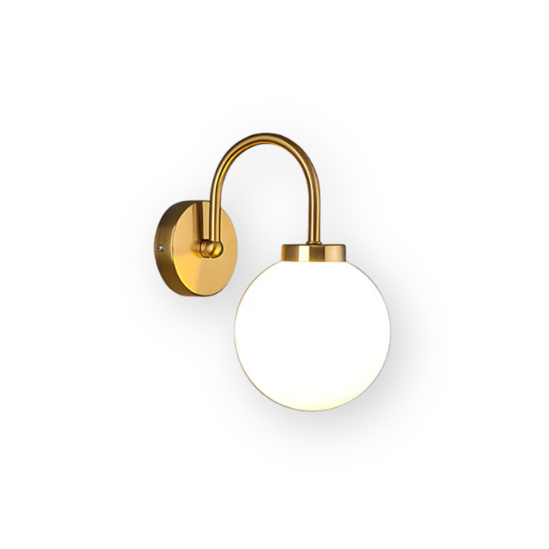 Lampada da Parete Saleno – Vetro – Trasparente – 26×24 cm – Moderna & Classica
