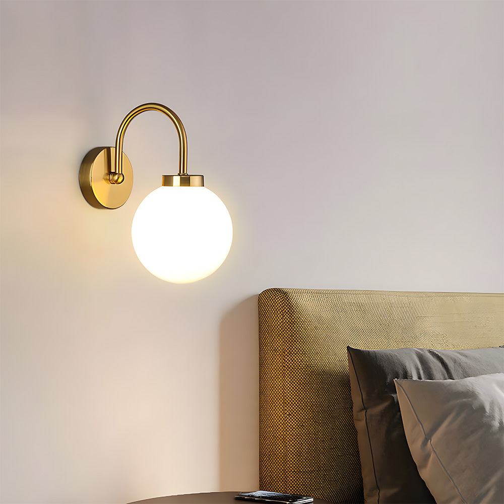 Lampada da Parete Saleno – Vetro – Trasparente – 26×24 cm – Moderna & Classica