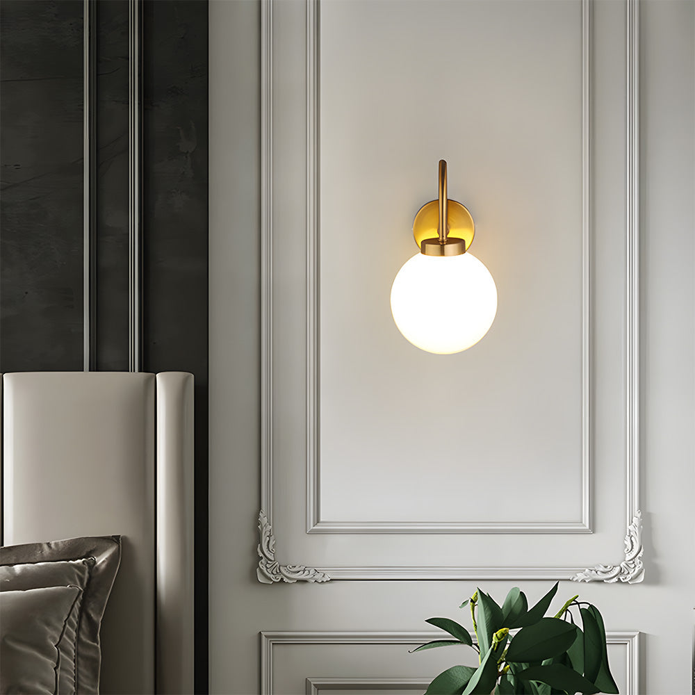 Lampada da Parete Saleno – Vetro – Trasparente – 26×24 cm – Moderna & Classica