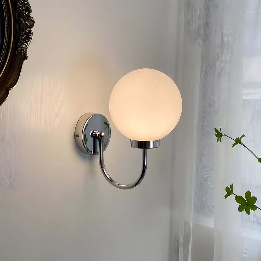 Lampada da Parete Saleno – Vetro – Trasparente – 26×24 cm – Moderna & Classica