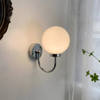 Lampada da Parete Saleno – Vetro – Trasparente – 26×24 cm – Moderna & Classica