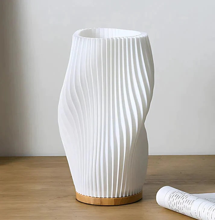Lampada da tavolo Sareno – Metallo & ABS – Bianco caldo/Bianco naturale – 20,5×11 cm/28×16 cm – Dimmerabile per Accenti Eleganti