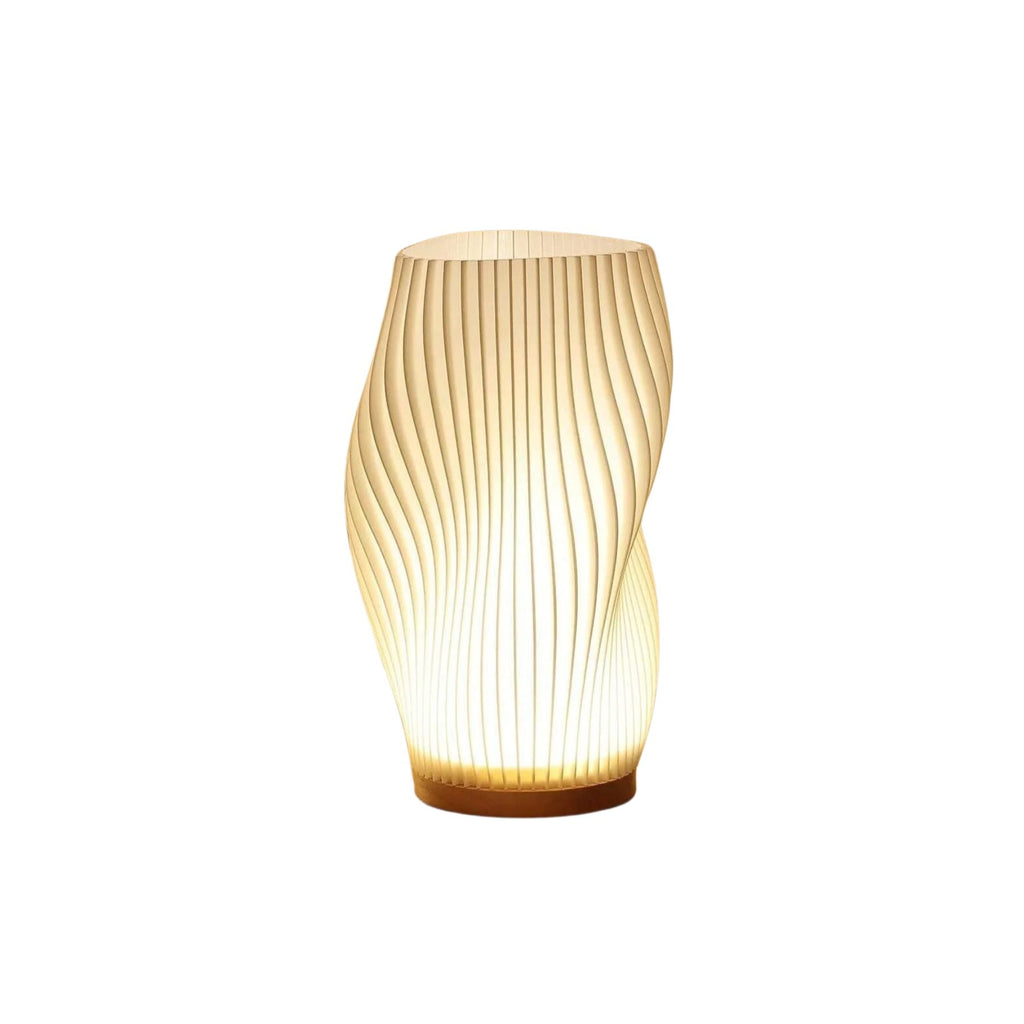 Lampada da tavolo Sareno – Metallo & ABS – Bianco caldo/Bianco naturale – 20,5×11 cm/28×16 cm – Dimmerabile per Accenti Eleganti