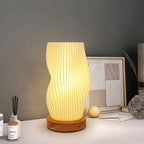 Lampada da tavolo Sareno – Metallo & ABS – Bianco caldo/Bianco naturale – 20,5×11 cm/28×16 cm – Dimmerabile per Accenti Eleganti
