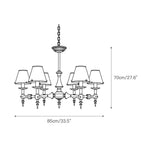 Candelabro in Ottone a Più Bracci