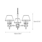 Candelabro in Ottone a Più Bracci