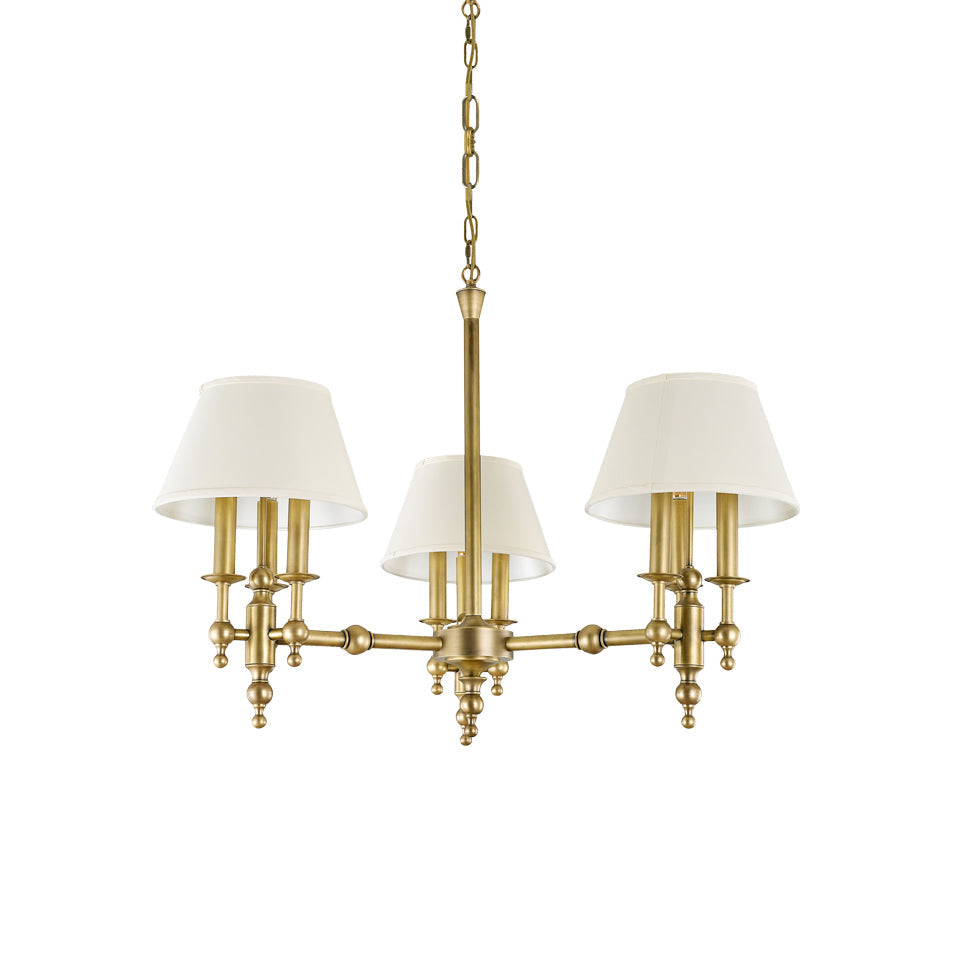 Candelabro in Ottone a Più Bracci