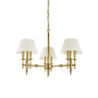 Candelabro in Ottone a Più Bracci