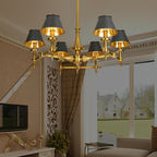 Candelabro in Ottone a Più Bracci