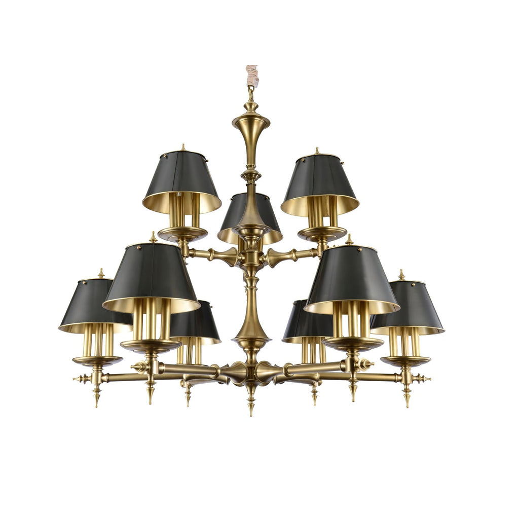 Candelabro in Ottone a Più Bracci