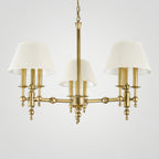 Candelabro in Ottone a Più Bracci