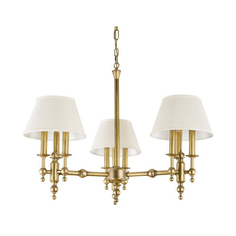 Candelabro in Ottone a Più Bracci