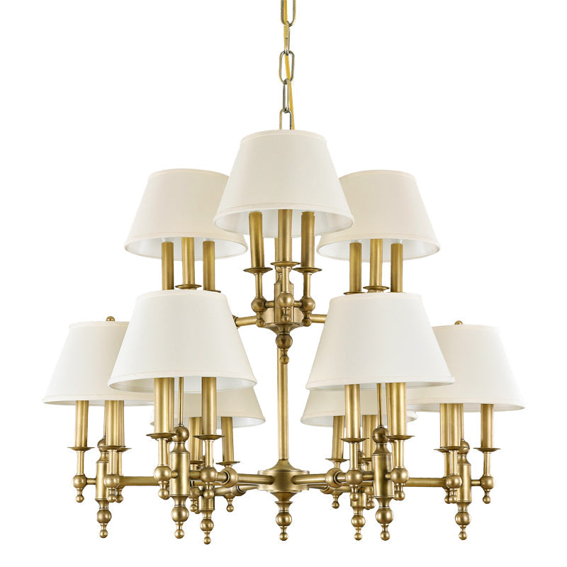 Candelabro in Ottone a Più Bracci
