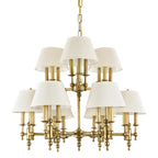 Candelabro in Ottone a Più Bracci