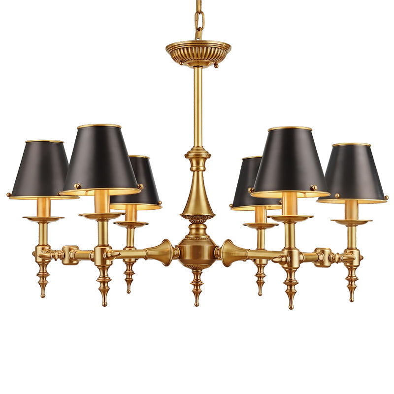 Candelabro in Ottone a Più Bracci