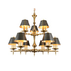 Candelabro in Ottone a Più Bracci
