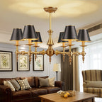 Candelabro in Ottone a Più Bracci