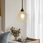 Lampada a Sospensione in Vetro di Cristallo Moderno Nordic