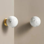 Maniglie in Ottone Marmo Neriah