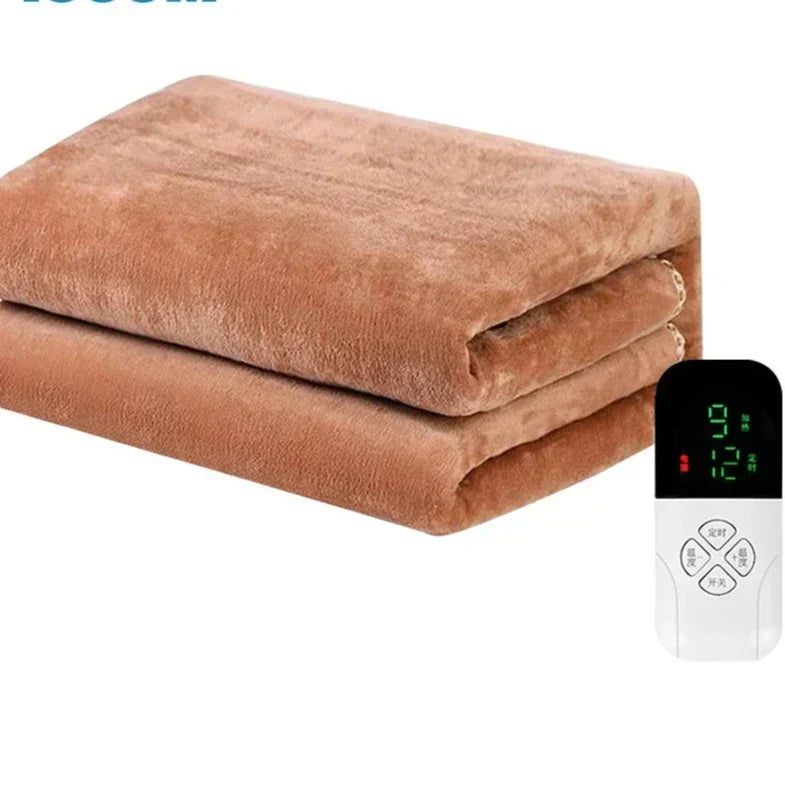 Coperte Elettriche 220V con Termostato – Coperta Riscaldante Regolabile