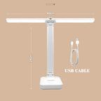 LumoFlex – Lampada da scrivania LED ricaricabile con controllo touch e design pieghevole