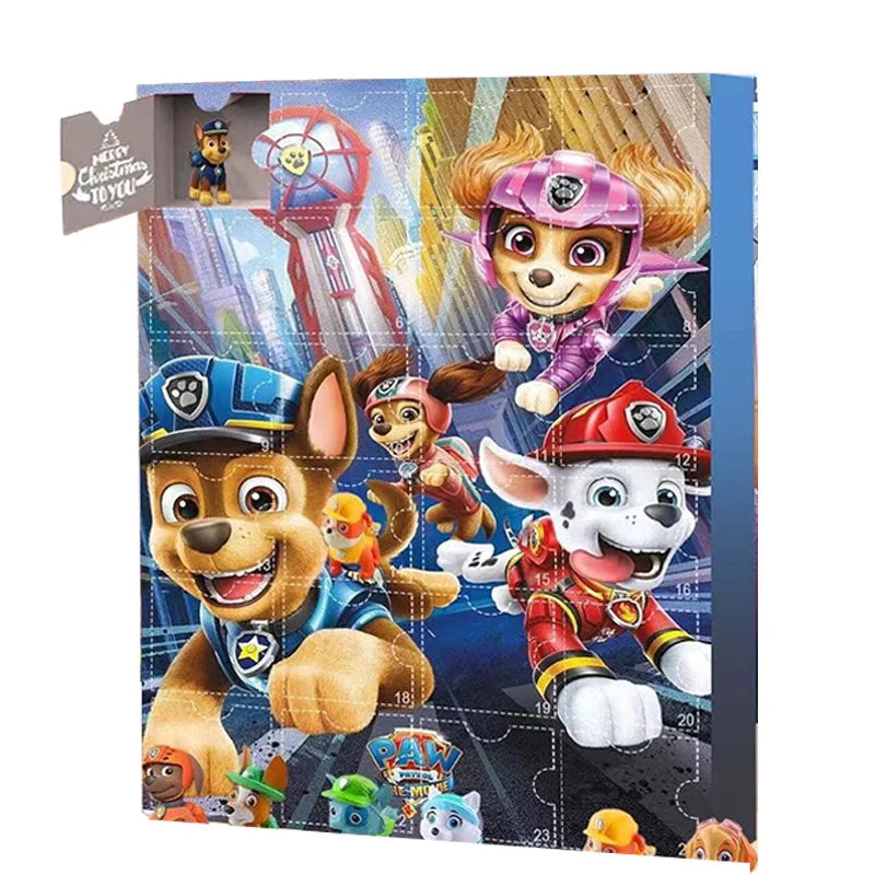 PawPatrol Joy | Calendario dell'Avvento con 24 figure magiche