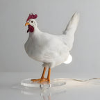 ChickGlow Luce – LED Notturna da Tavolo a Forma di Gallina