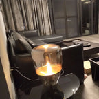 AuroraGlow – Lampada da Tavolo in Vetro LED Design Scandinavo