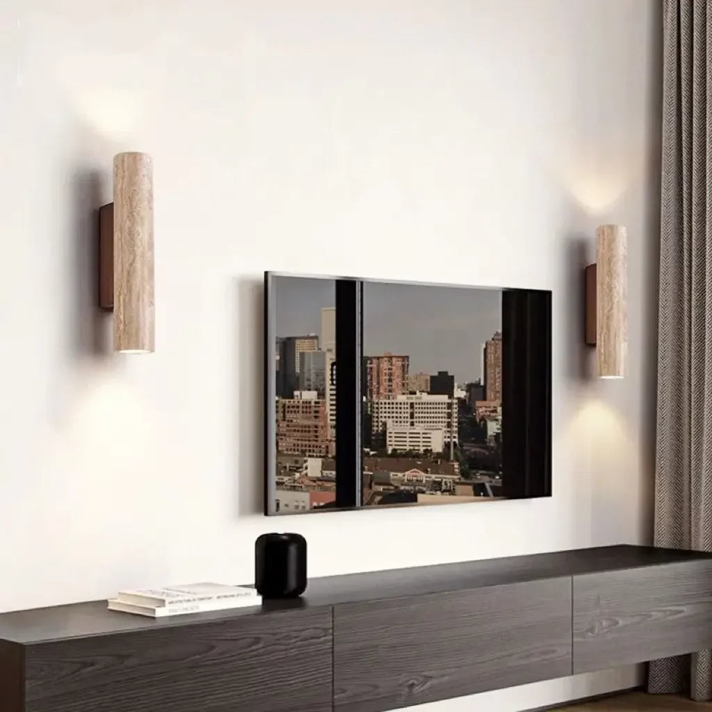 Lampada da Parete in Marmo di Lusso