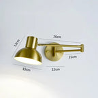 LUXARM Lampada da Parete Regolabile con Braccio Lungo