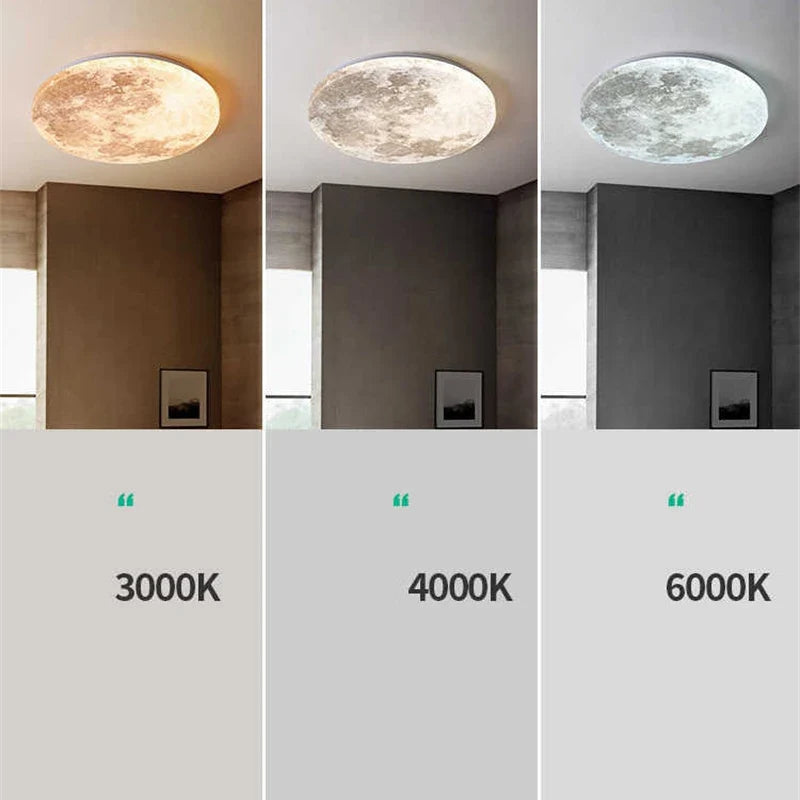 MoonAura Lampada da Soffitto LED