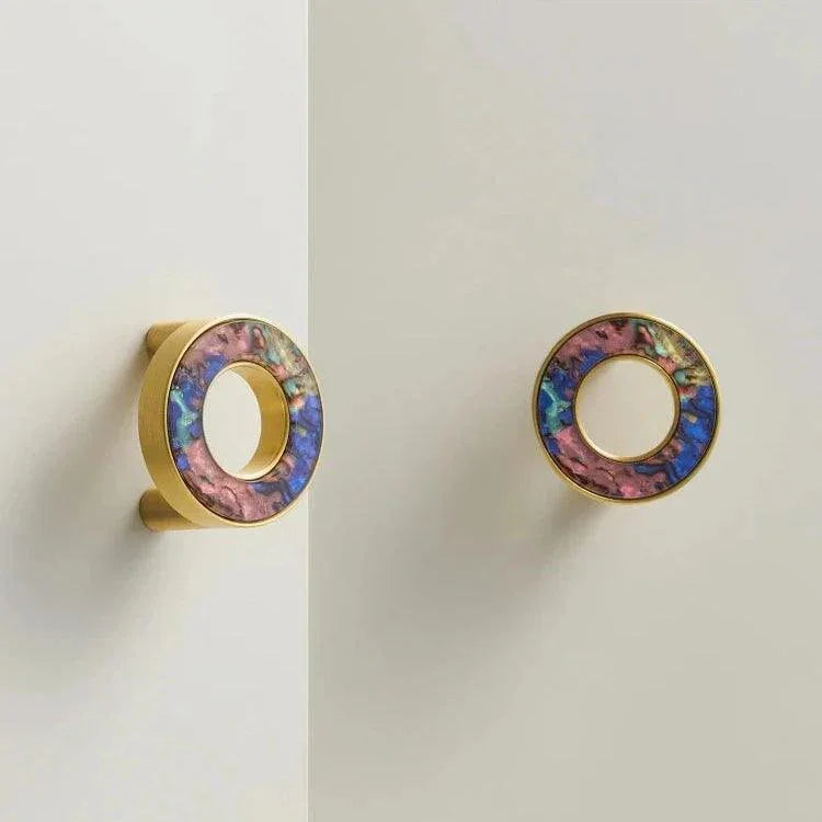 Maniglia ad Anello in Ottone Amyra