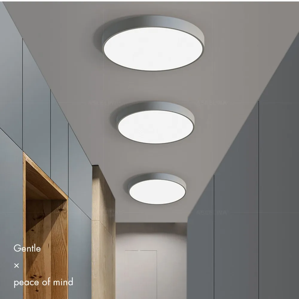 Lampada da soffitto LED rotonda minimalista moderna 1 luce