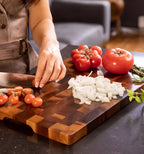 ChefHaven Board – Tagliere in legno di acacia con superficie doppia