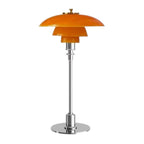 Lampada da Tavolo con Paralume in Vetro Vintage Danese