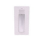 Applique LED da parete senza cornice in acciaio inossidabile Nordic 1 luce