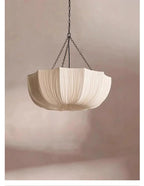 KumoWabi Lampada a Sospensione in Tessuto Giapponese Wabi-Sabi
